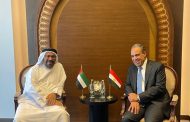 وزير الخارجية يبحث تحقيق مزيد من التطوير للعلاقات على مختلف الأصعدة مع وزير الدولة الإماراتي