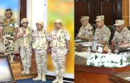 وزير الدفاع يشهد تنفيذ المرحلة الرئيسية لمشروع مراكز القيادة التعبوى للمنطقة الغربية العسكرية