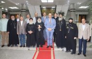 محافظ القليوبية يستقبل الانبا مكسيموس مطران بنها وقويسنا لتهنئة بعيد الأضحى