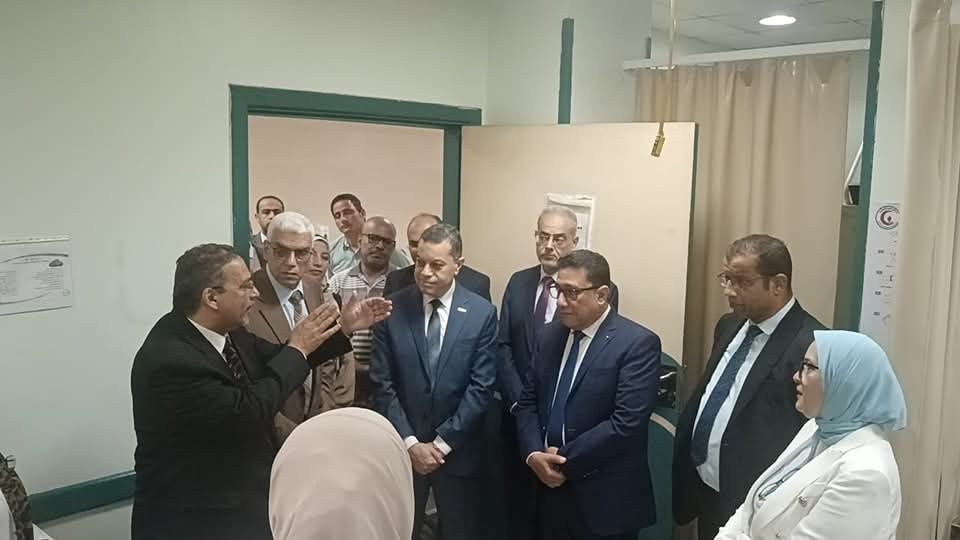مسعود يهنئ العاملين بمستشفى البترول بالإسكندرية بعيد الاضحي ويؤكد على تقديم افضل الخدمات الطبية والعلاجية
