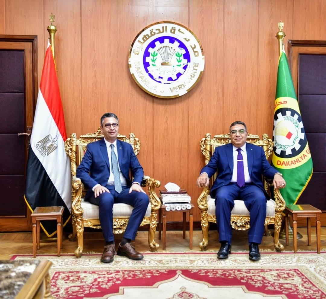 محافظ الدقهلية يستقبل وزير التموين في مستهل زيارته لعدد من المشروعات