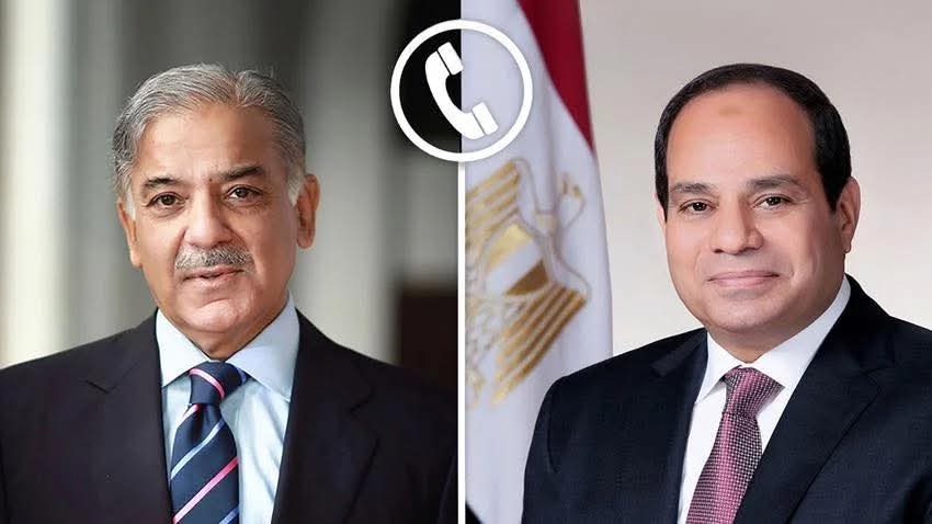 الرئيس السيسى يتلقى اتصالاً هاتفياً من رئيس الوزراء الباكستاني للتهنئة بعيد الاضحى المبارك