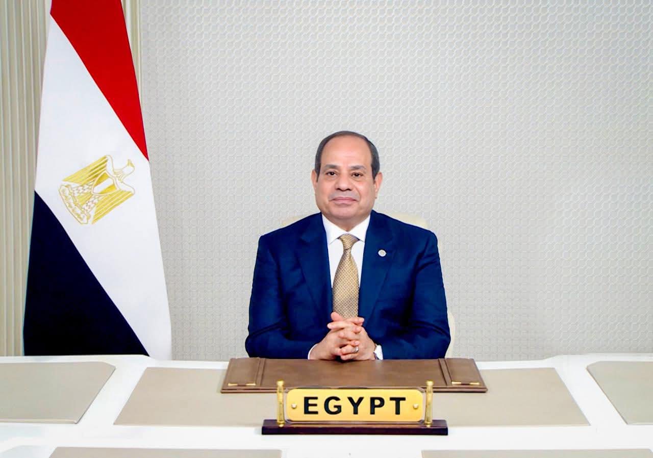 الرئيس السيسي يلقي كلمة بمناسبة الاحتفال بالذكرى الثمانين لإنشاء الأمم المتحدة