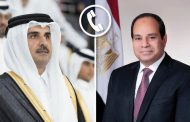 الرئيس السيسى : إدانة مصر ورفضها التام لأي انتهاك يمس بسيادة قطر