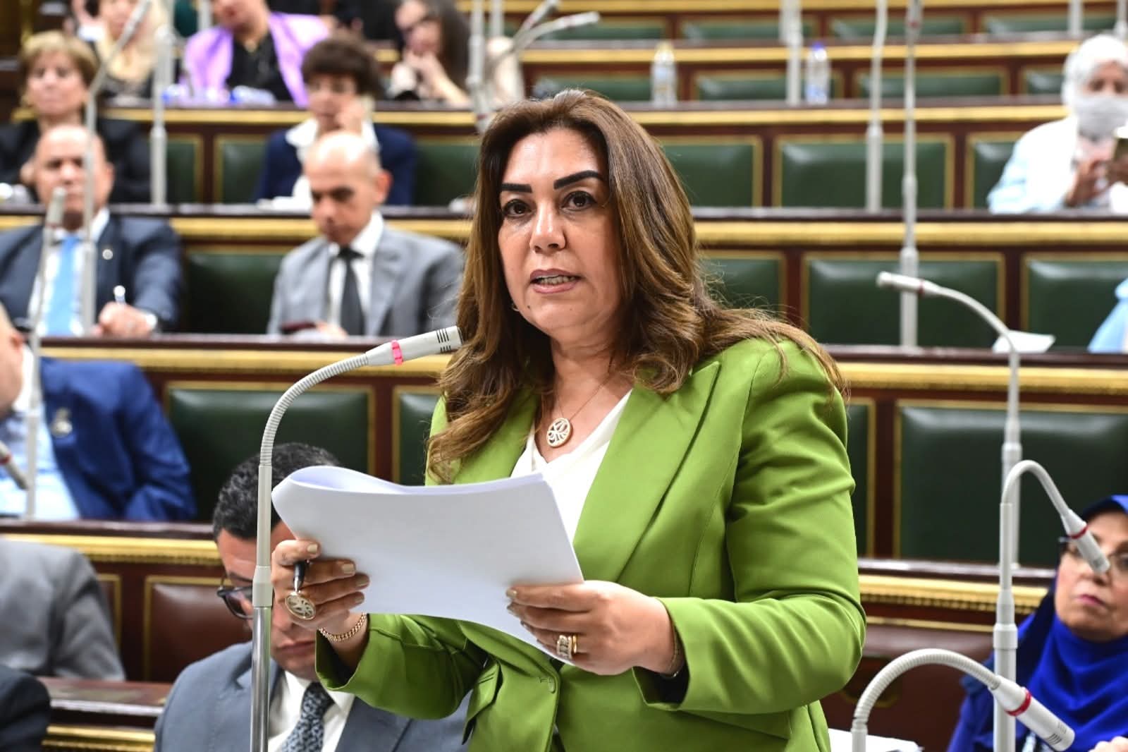 عوض تشارك في الجلسة العامة لمجلس النواب لمناقشة مشروع قانون قواعد وإجراءات التصرف في أملاك الدولة الخاصة