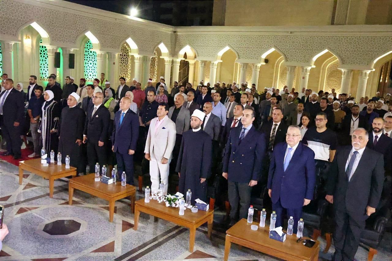 «بشبابها» يشارك في أمسية ثقافية كبرى نظمتها الأوقاف بمسجد العلي العظيم