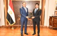 وزير الشباب والرياضة يبحث سُبل توطيد التعاون بين مع قطر
