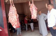 ضبط 255 كجم من اللحوم والدواجن غير الصالحة للاستهلاك بمركز بيلا