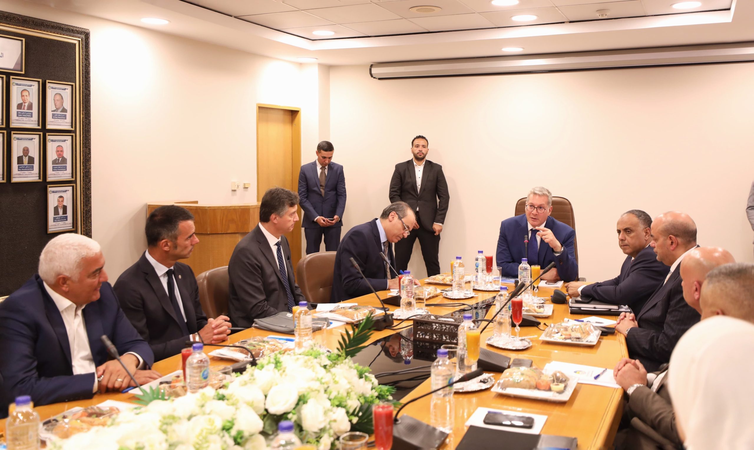 بدوى يتابع من «عجيبة» أداء الإنتاج والتحديات المستقبلية بالتعاون مع 