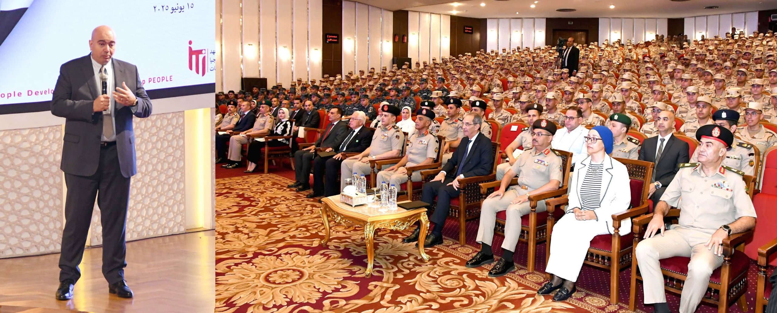 القوات المسلحة بالتعاون مع وزارة الإتصالات تنظم لقاء تعريفيا لمبادرة معهد تكنولوجيا المعلومات لتدريب المجندين