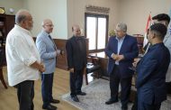 رئيس جامعة بدر يستقبل وفد طلاب جامعة الجزائر 2 لتسلم جائزة أفضل سيناريو عن فيلم 