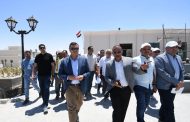 وزير الإسكان يتفقد كوبرى C19 والمدينة التراثية والمنطقة الشاطئية بمدينة العلمين الجديدة