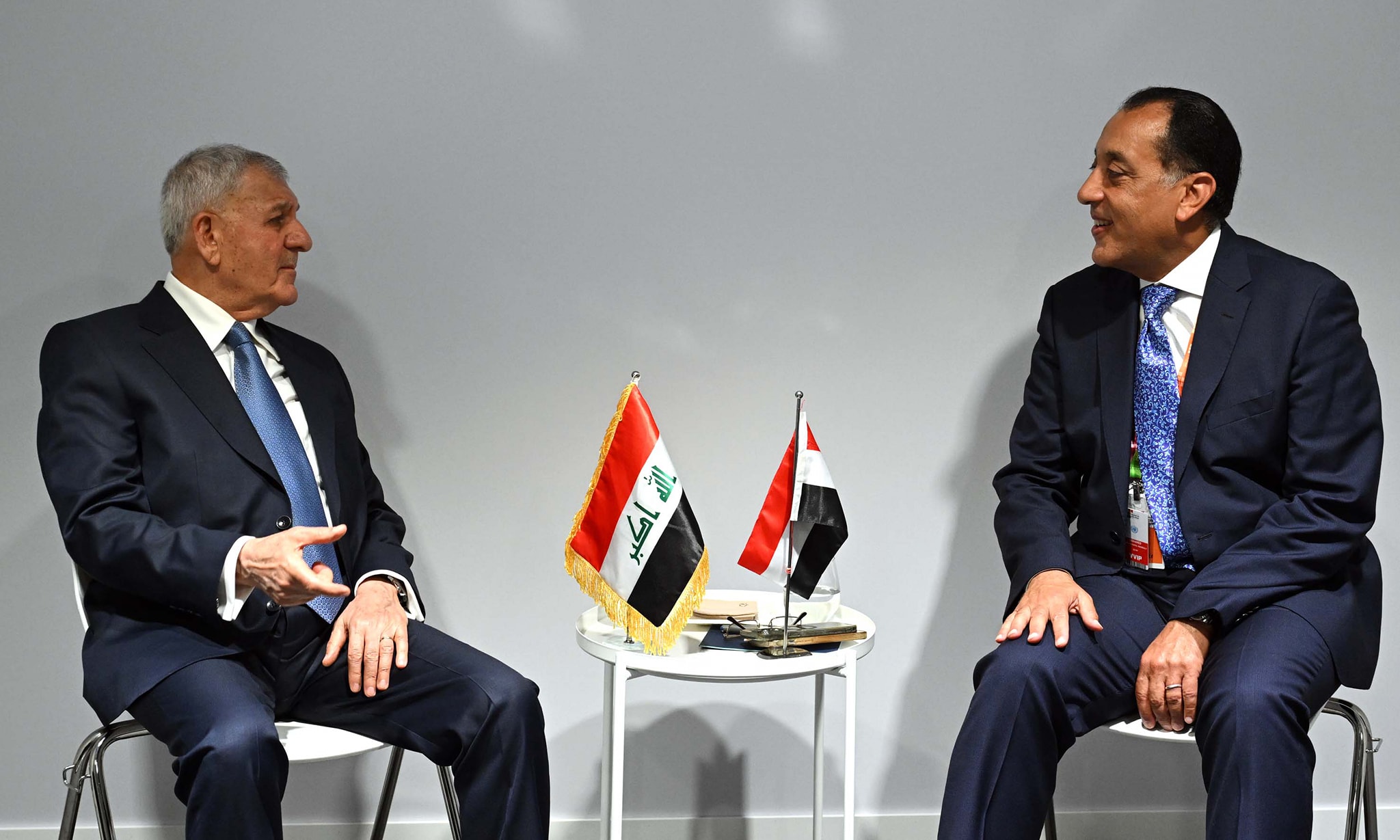 الرئيس العراقي يستقبل رئيس مجلس الوزراء على هامش مؤتمر الأمم المتحدة الرابع لتمويل التنمية