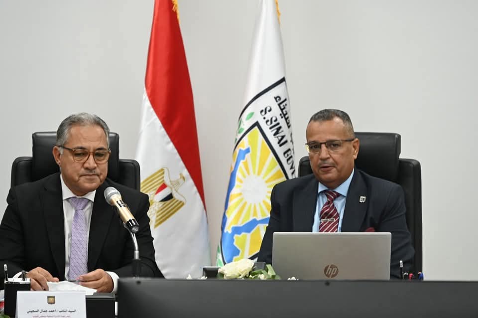 محافظ جنوب سيناء يناقش ملامح الاستراتيجية التنموية مع وفد مجلس النواب