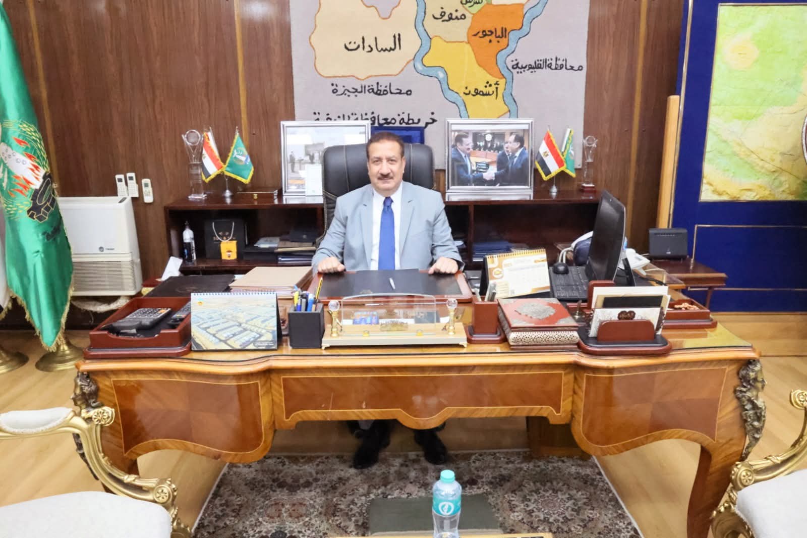 محافظ المنوفية : ضبط أكثر من 2700 كرتونة مواد غذائية بدون مستندات ومجهولة