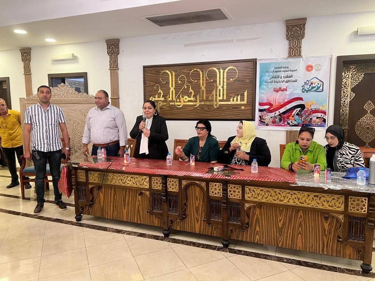 ورش للتدريب على الحرف التراثية ضمن أنشطة قصور الثقافة بمشروع 