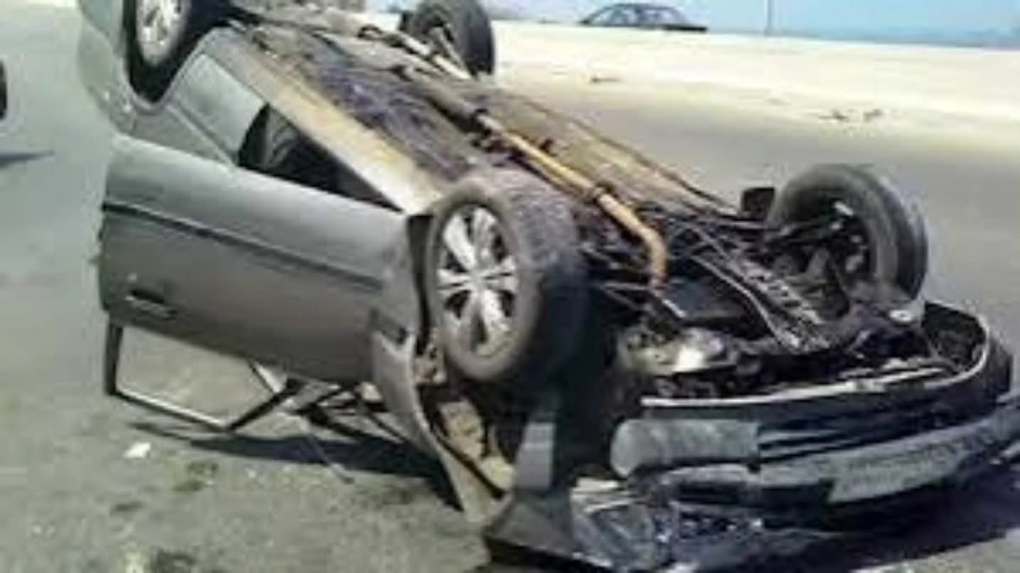 مـصرع وإصابة 5 من أسرة واحدة في حادث انقلاب سيارة بمحور الضبعة