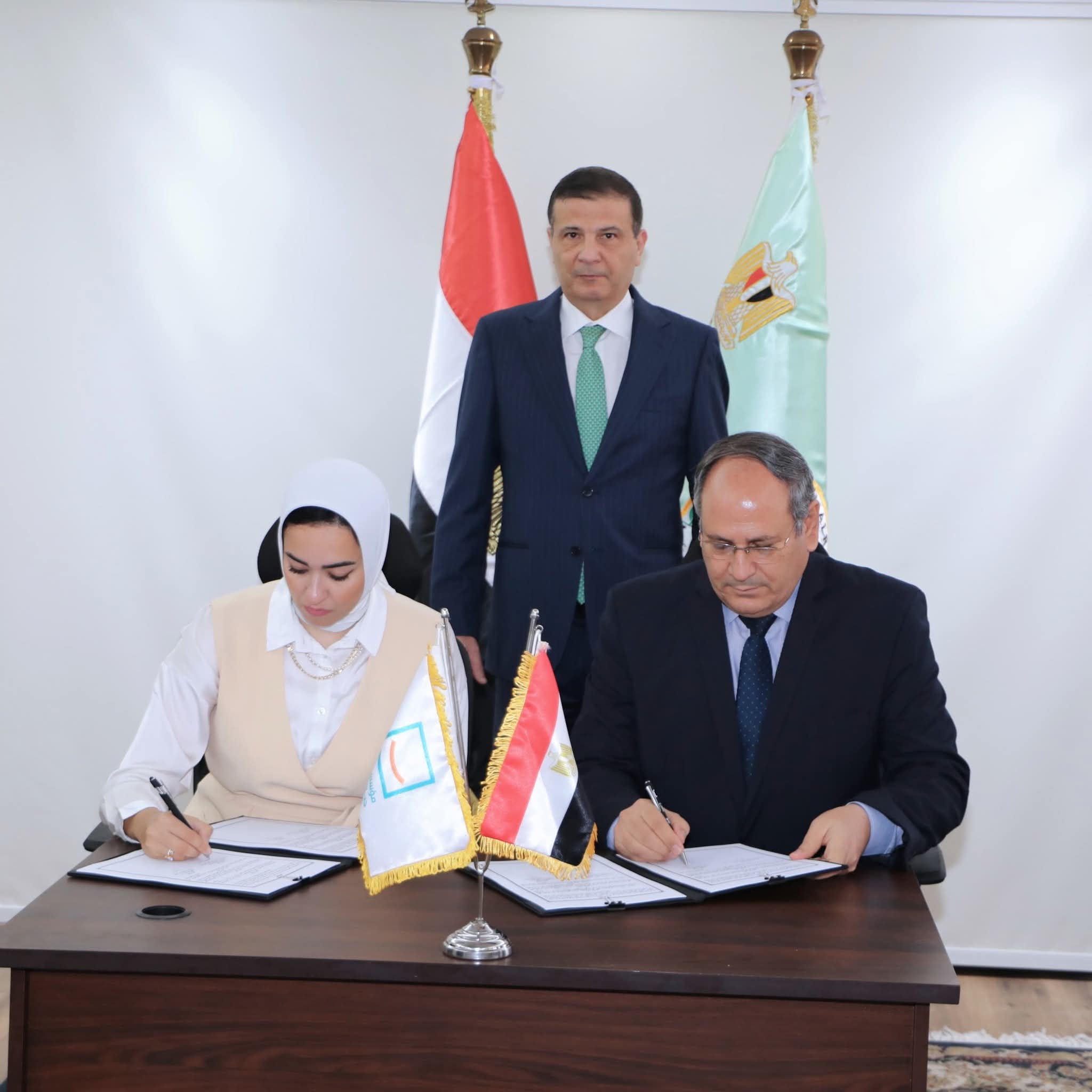 وزير الزراعة يشهد توقيع بروتوكول تعاون بين 