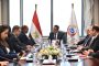 وزير الخارجية يلتقي بممثلى كبرى الشركات الخاصة وأعضاء الغرفة التجارية في مالابو
