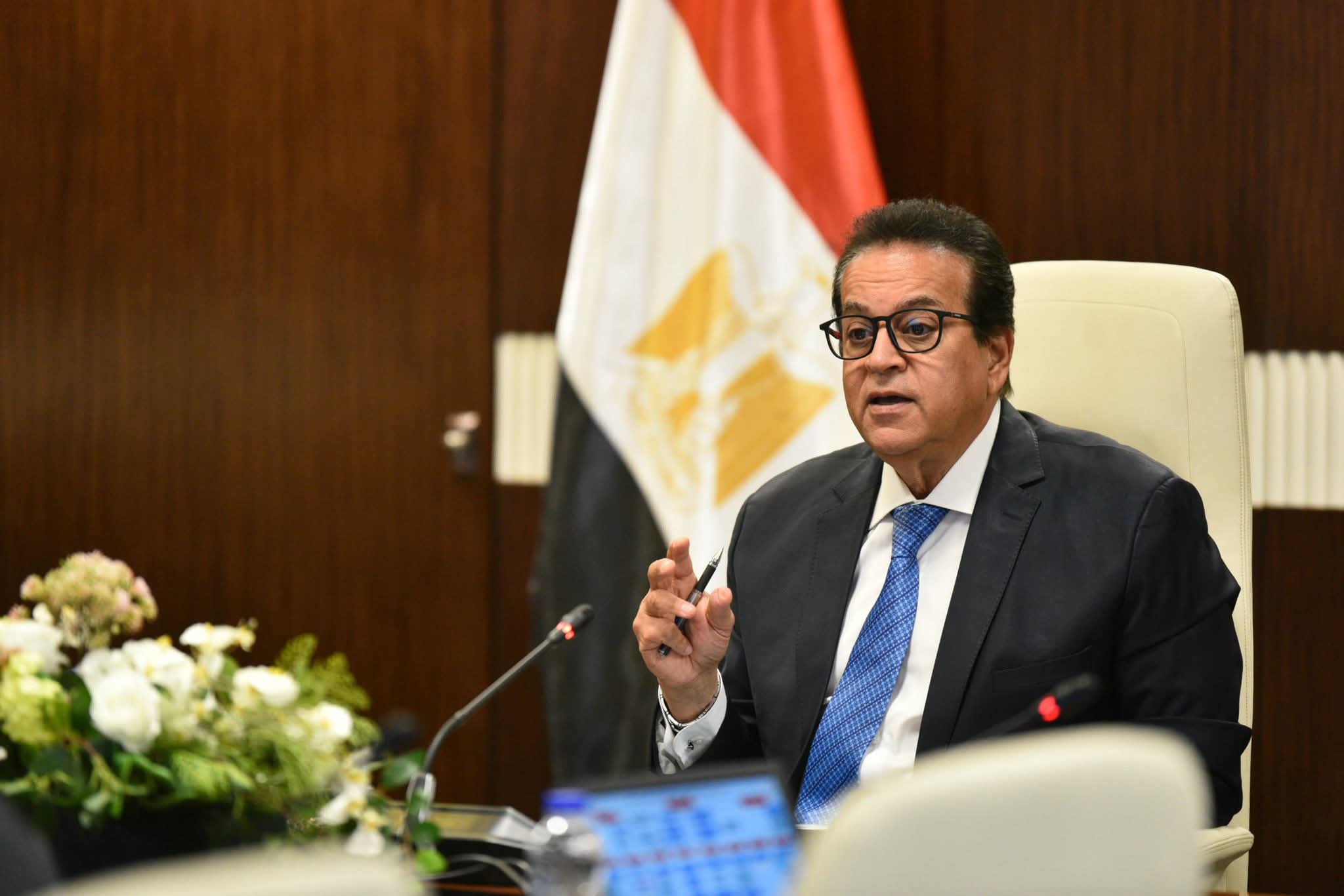 وزير الصحة يترأس اجتماع مجلس إدارة الهيئة العامة للتأمين الصحي