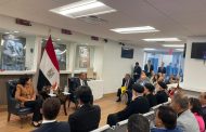 في مستهل زيارته لنيويورك.. وزير الخارجية يلتقي بالجالية المصرية