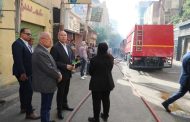 محافظ القاهرة: تشكيل لجنة هندسية لبيان مدى تأثر عقار مصر الجديدة من حريق نشب به
