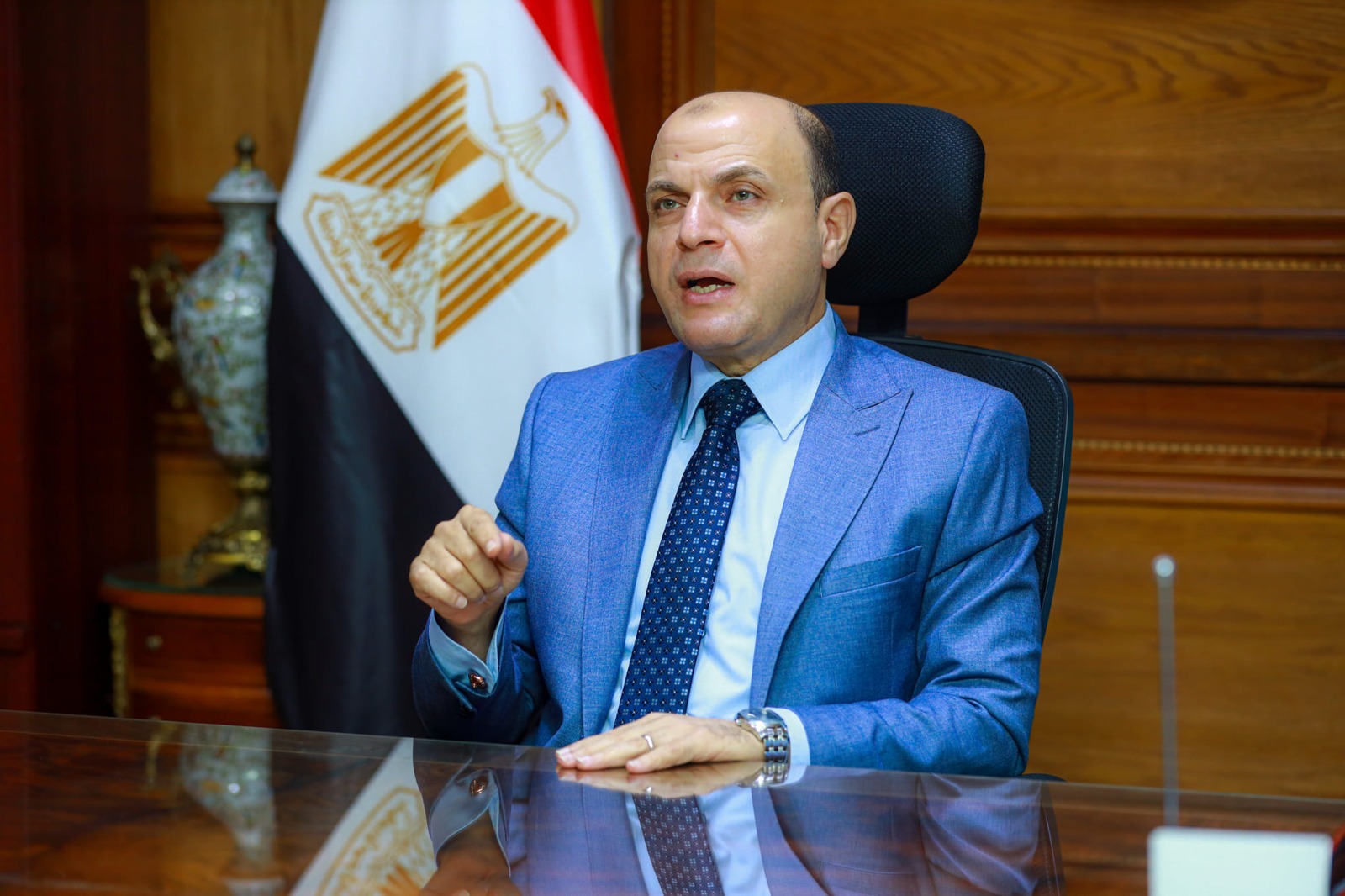 محافظ كفرالشيخ يبحث الاستعدادات النهائية لتدشين حملة «100 يوم صحة» الثلاثاء المقبل