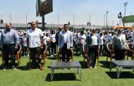 صبحي يشهد فعاليات مهرجان خطوة نحو حياة أفضل بنادي النادي