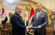 وكيل وزارة البيئة العراقي يستقبل ممثل هيئة المرأة العربية