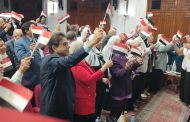 بالأعلام وصيحات الفرحةملحمة وطنية فى حب مصر باحتفال الأطباء البيطريين بثورة ٣٠ يونيو