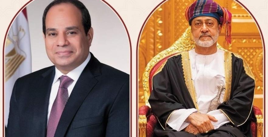 سلطان عُمان يهنئ الرئيس السيسي بذكرى ثورة 23 يوليو