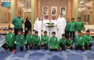 سفير المملكة يستقبل وفد المنتخب السعودي للتنس المشارك في البطولة العربية للناشئين