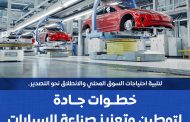بالإنفوجراف خطوات مصر لتوطين وتعزيز صناعة السيارات