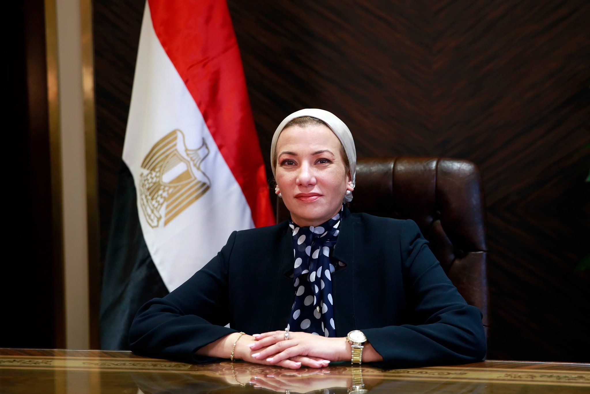 فؤاد تعرب عن تقديرها لرئيس الوزراء على دعمها المستمر لجهودها في التصدى لتحديات البيئة وتغير المناخ