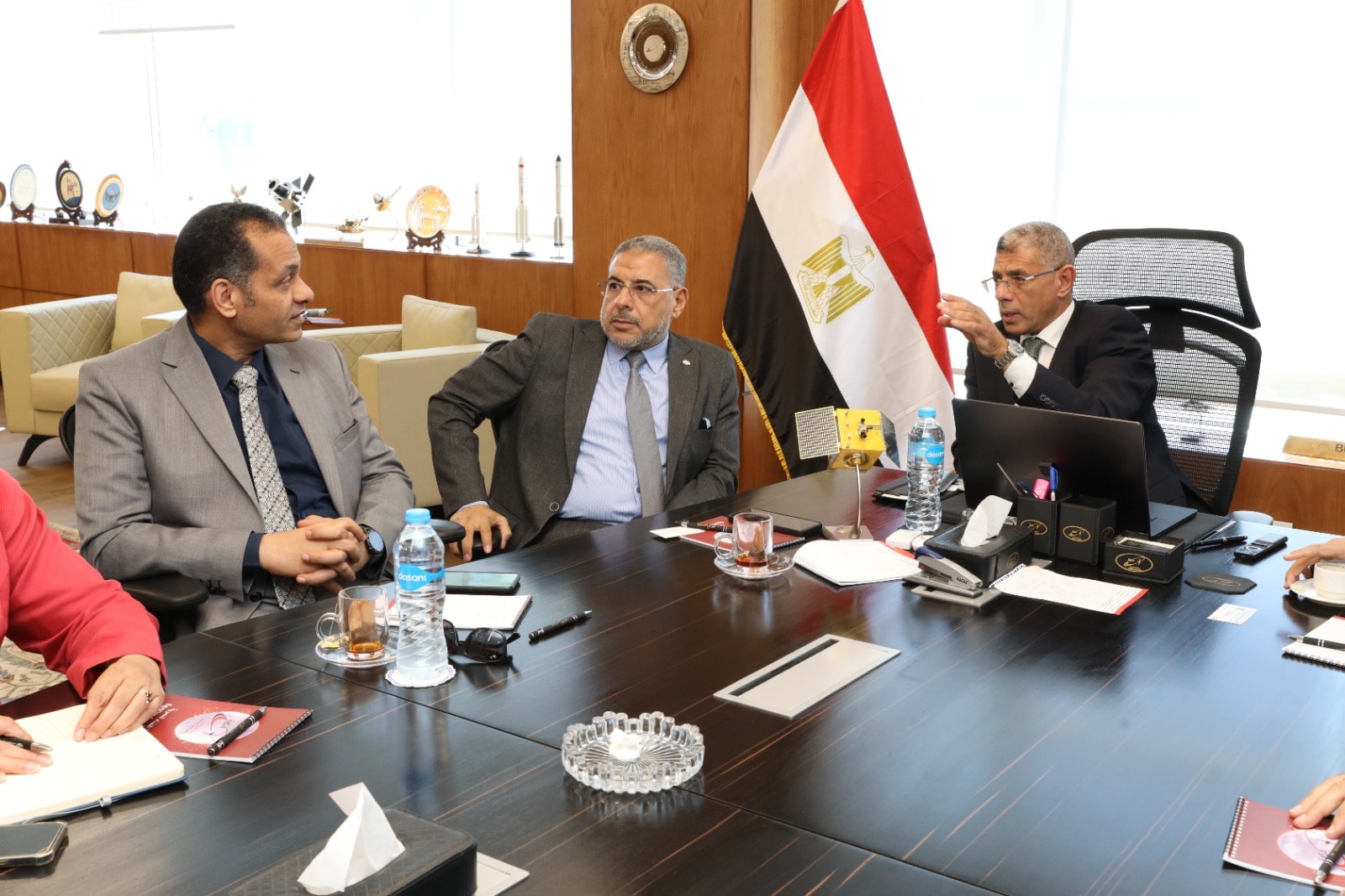وكالة الفضاء المصرية يستقبل رئيس المركز القومي لبحوث المياه لبحث سبل التعاون المشترك في مجالات الموارد المائية وتكنولوجيا الفضاء