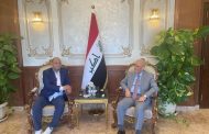 السفير العراقي يستقبل رئيس اتحاد الفنانين العرب