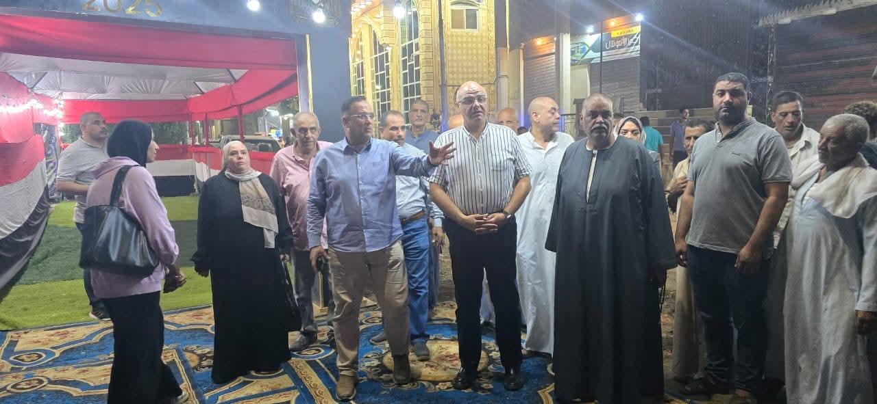 محافظ القليوبية يتفقد لجان أحياء غرب وشرق شبرا الخيمة ومدينة قليوب استعدادًا لانتخابات مجلس الشيوخ