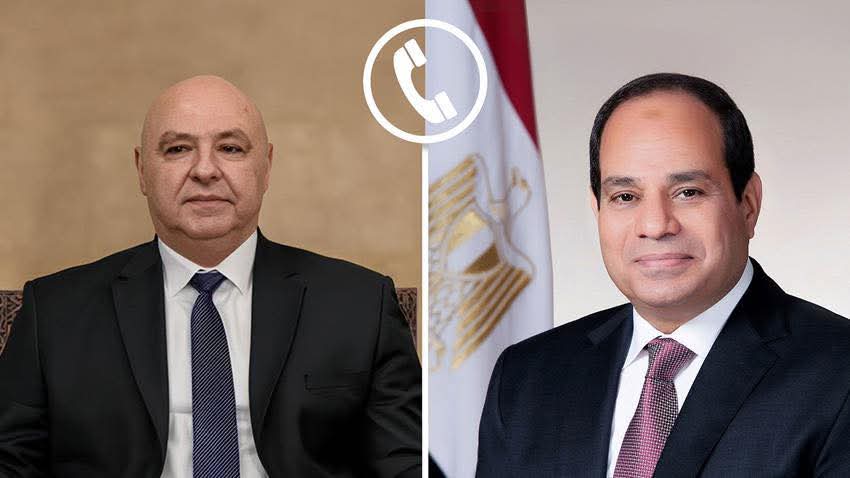 الرئيس السيسي يبحث دفع التعاون الثنائي في المجالات الاقتصادية والتجارية والاستثمارية مع نظيره اللبناني