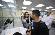 عوض تقوم بجولة مفاجئة على حي الموسكي لمتابعة تقديم الخدمات للمواطنين بالمركز التكنولوجي