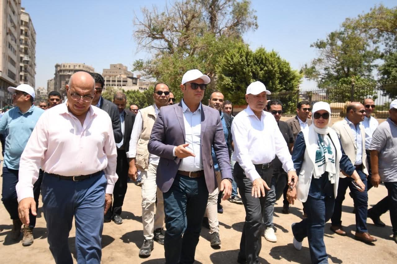 حديقة الأزبكية تشهد تطويرا شاملا استعدادا لافتتاحه للجمهور قريبا