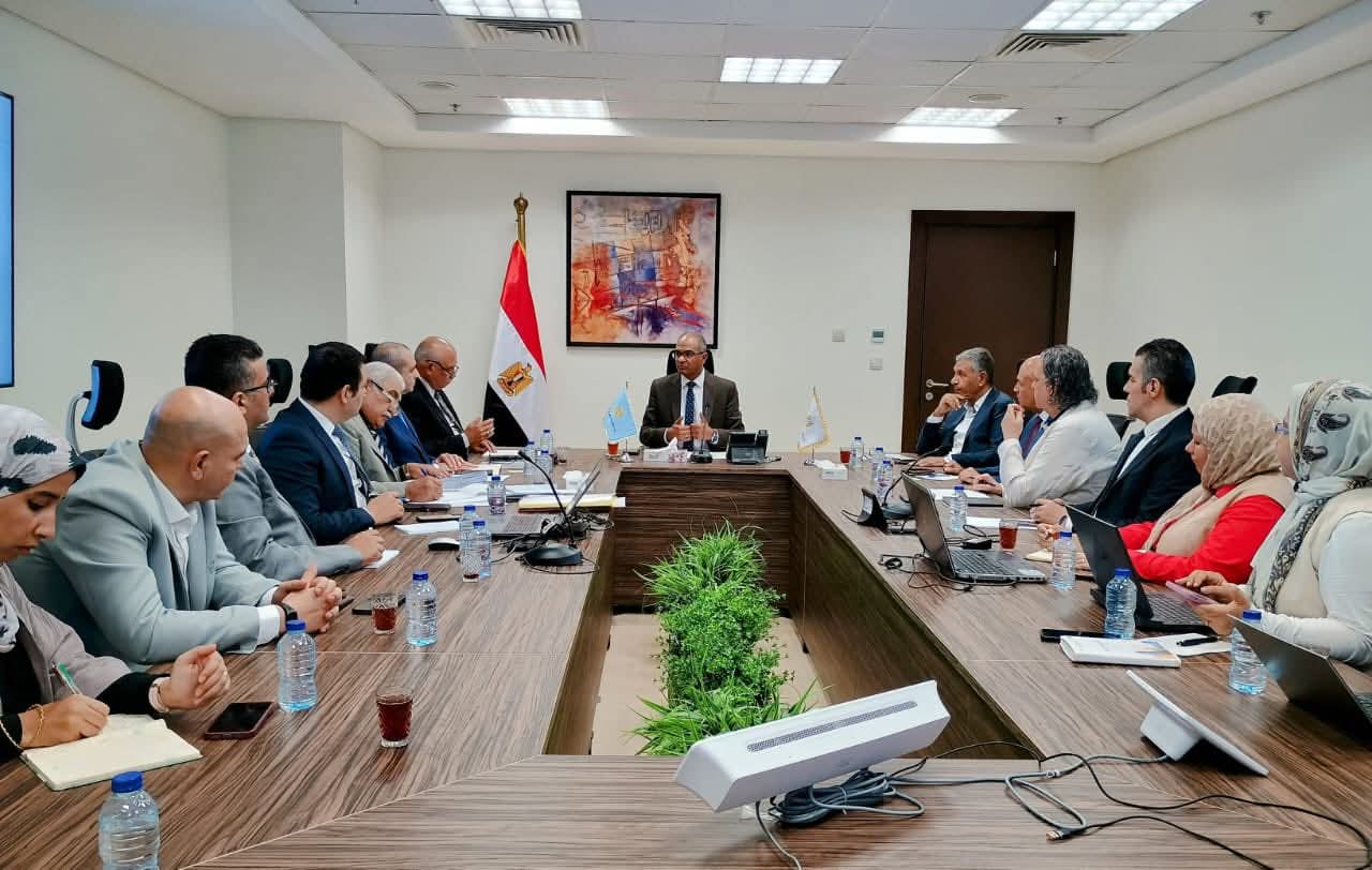 نائب وزير الإسكان يترأس اجتماع اللجنة التوجيهية لمشروع المساندة الفنية التحضيرية لإدارة الحمأة في مصر
