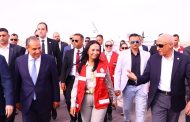 وزيرة التضامن تصل العريش رفقة وزير الخارجية ورئيس الوزراء الفلسطيني