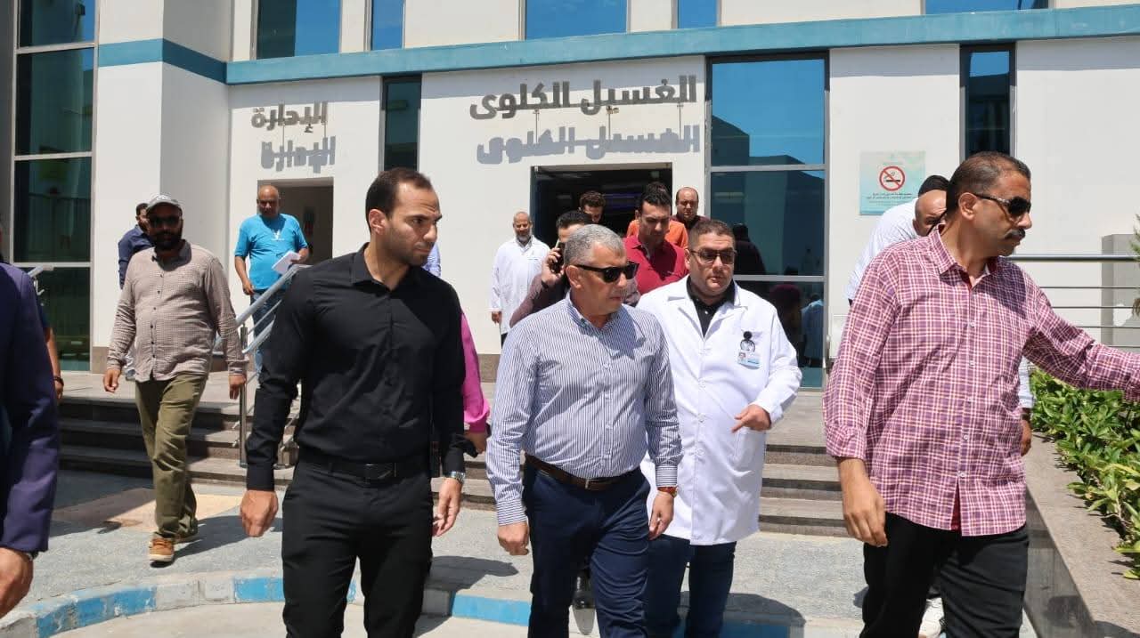 محافظ الإسماعيلية يتفقد مستشفى فايد التخصصي