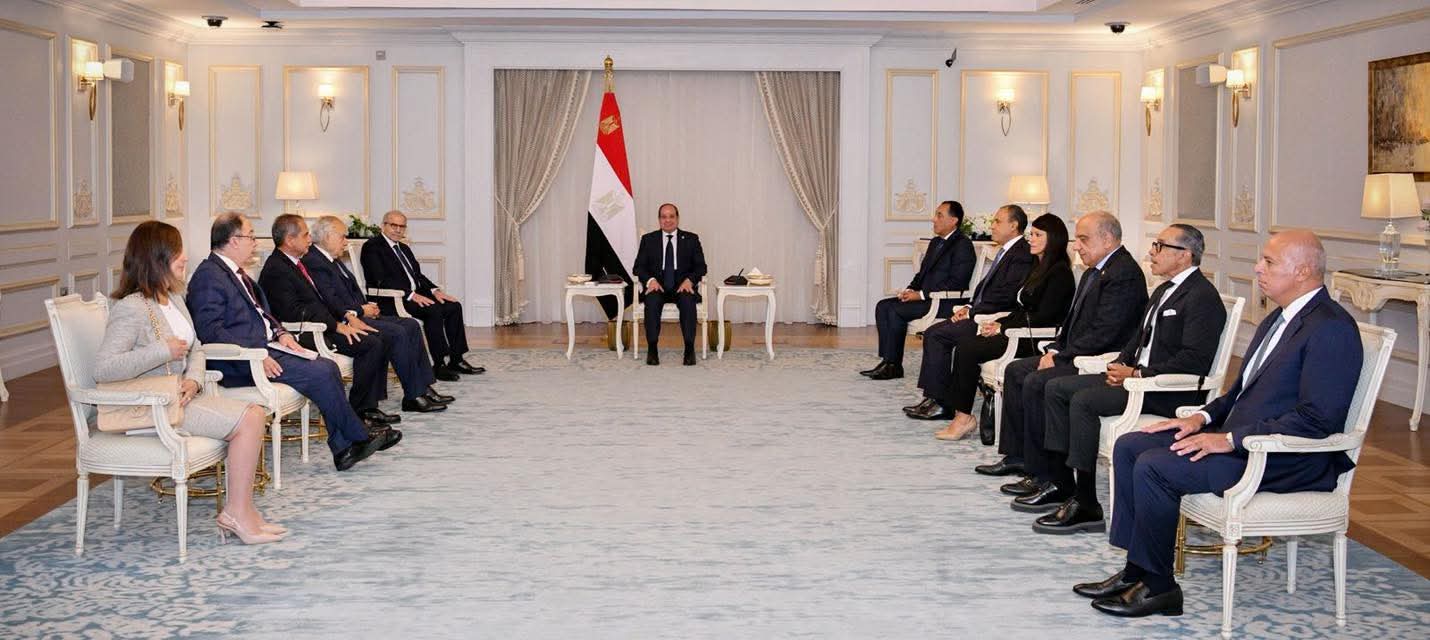الرئيس السيسى : تطابق موقف مصر ولبنان إزاء تطورات الأوضاع في غزة