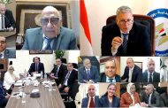 بدوى يشهد اجتماعي الجمعيات العامة لشركتي السويس لتصنيع البترول والنصر للبترول