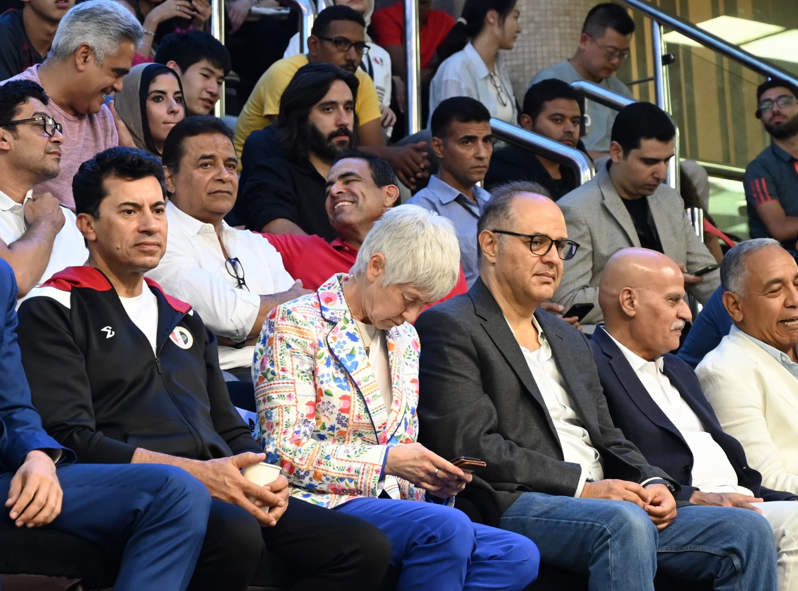 وزير الرياضة يشهد تتويج منتخب الناشئين والناشئات ببطولة كأس العالم للاسكواش