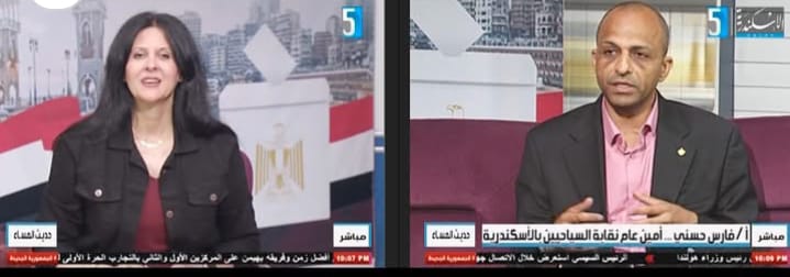 فارس حسنى  مصر من أهم المقاصد السياحية والأثرية في العالم