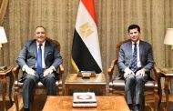 صبحي يلتقي رئيس المركز الوطني لتخطيط استخدامات أراضي الدولة