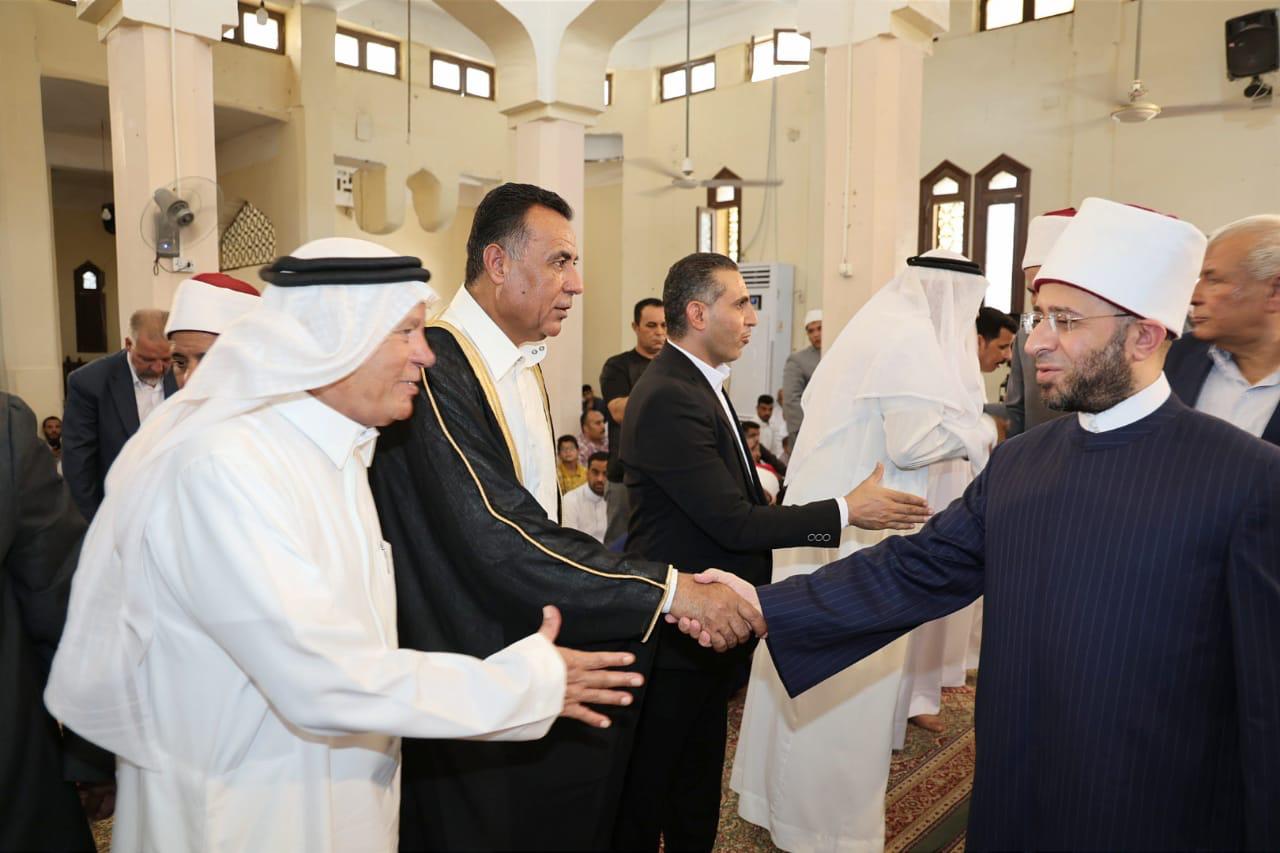 وزير الأوقاف ومحافظ الوادي الجديد يشهدان صلاة الجمعة في بئر العبد بشمال سيناء