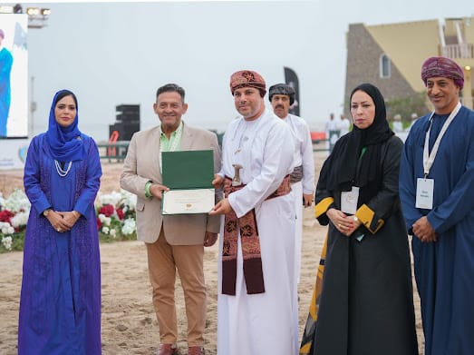 ختام منافسات بطولة كأس ظفار الدولي لجمال الخيل العربية 2025